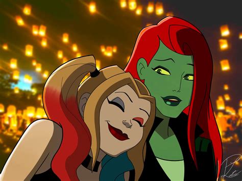 Poison Ivy x Harley Quinn by Felox08 on DeviantArt